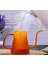 Cafe Barista Gaz Sobası Için 350 ml Amber El Yapımı Cam Gooseneck El Damla Cezve Isıya Dayanıklı Cam Kahve Çay Su Isıtıcısı Üzerine Dökün (Yurt Dışından) 5