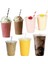 12 Oz 360ML 50 Adet Mongka Tek Kullanımlık Smoothie Bardakları, Kubbeli Kapaklar, Plastik Milkshake Bardakları (Yurt Dışından) 2
