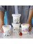200ML-10PCS 10 Adet Tek Kullanımlık Plastik Tatlı Kapaklı Bardaklar Yuvarlak Şeffaf Şekil Gıda Kek Tatlı Bardağı Küp Puding Sos Jöle Konteyner (Yurt Dışından) 1