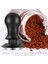 Siyah 51 mm Kahve Sabotaj Ayarlanabilir Derinlik Ölçekli Espresso Yayları Kalibre Edilmiş Tamping Kahve Dağıtıcı (Yurt Dışından) 2