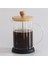 350 ml Bambu Kapak Yöntemi Basın Pot Yüksek Borosilikat Çay Makinesi Filtreli Fincan El-Yumruk Yöntemi Basın Pot Filtre Basınç Cihazı Yüksek Tempe (Yurt Dışından) 4