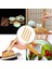 4 Adet 4 Adet Bambu Çay Cımbız Gıda Maşası Ekmek Kızartma Makinesi Salata Kek Kelepçe Maşa Ekmek Pişirme Servis Maşası Bambu Mutfak Aksesuarları (Yurt Dışından) 2