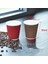 B 100 Adet 100 Adet/paket 7 Oz Kalın Kağıt Bardak Tek Kullanımlık Kraft Kahve Fincanı Sıcak Içme Parti Malzemeleri (Yurt Dışından) 4