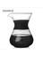Filtreli 400ML 400ML Huni Tarzı Için Kum-Cam Tarzı Kahve Makinesi Demliği Filtreli Kahve Makinesi Cam Sürahisi Üzerine Dökün Borosilikat Cam Su Isıtıcısı (Yurt Dışından) 2