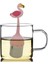 B Flamingo Silikon Çay Süzgeci Çay Filtresi Difüzör Ananas Kivi Çay Poşetleri Bitkisel Demlik Içme Malzemeleri Ev Teaware Aracı (Yurt Dışından) 4