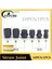 C-810 1pcs-Pack 10PCS Saman Bağlantısı Fatube 1 ADET/10PCS 510 810 Pom Çok Stil Emme Saman Bağlantısı Siyah (Yurt Dışından) 2