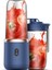 C 6 Bıçaklı Taşınabilir Meyve Sıkacağı Bardağı Meyve Otomatik Elektrikli Smoothie Blenderı 400 ml Limon Portakal Buz Crushcup Mutfak Robotu Sıkacağı (Yurt Dışından) 2