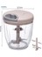 Pembe 900 ml 500/900 ml Sarımsak Kıyıcı Manuel Döndür Sebze Kesici Kıyıcı Dilimleme Meyve Sarımsak Kırıcı Mutfak Gadget Karıştırıcılar Kıyma Makinesi (Yurt Dışından) 1