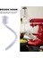 Spiral Kaplamalı Alüminyum Hamur Kancası Yapışmaz Tezgah Mikseri Elektrikli Mikser Eki Kitchenaid KNS256CDH Hamur Yapımcısı Araçları (Yurt Dışından) 4