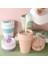 Pembe 500ML Silikon Katlanır Kahve Fincanları Taşınabilir Açık Havada Seyahat Içme Kupa Katlanabilir Su Çay Bardağı Kapaklı Dayanıklı Yüksek Sıcaklık (Yurt Dışından) 3