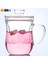 320ML El Yapımı Yüksek Sıcaklığa Dayanıklı Moda Çiçek Çay Bardağı Filtreli Isıya Dayanıklı Çiçekler Çay Seti Çay Bardak ve Tabak Setleri (Yurt Dışından) 1