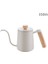 350ML-BEYAZ Cezve Süt Köpürtme Sürahi Sürahi Gooseneck Su Isıtıcısı Borulu Paslanmaz Çelik Espresso Kahve Çay Süt Pot Su Isıtıcısı Can 350ML 600ML (Yurt Dışından) 1