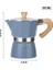 300 ml 6 Bardak C Espresso Makinesi Vintage Ahşap Saplı Kafe Bira Aracı Cafe Ev Gereçleri Konsantre Ekstraksiyon Pot Tek Valf Mocha Pot (Yurt Dışından) 1