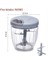 Mavi 900 ml 500/900 ml Sarımsak Kıyıcı Manuel Döndür Sebze Kesici Kıyıcı Dilimleme Meyve Sarımsak Kırıcı Mutfak Gadget Karıştırıcılar Kıyma Makinesi (Yurt Dışından) 1