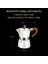 Beyaz 155ML Moka Pot Kahve Makinesi Espresso Alüminyum Şofben Kahve Makinesi Pot Su Isıtıcısı Kahve Latte Percolator Soba Kahve Filtre Fincan Araçları (Yurt Dışından) 5