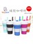 Stil 1 355ML Kahve Fincanı Termal Çay Kupa Termo Espresso Chicaras Silikon Katlanabilir Su Cep Teleskopik Şişe Pipetli Taşınabilir 450ML (Yurt Dışından) 2
