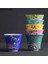 F 5.8x5 cm 55 ml 4 Adet 4 Adet/takım Jingdezhen Zarif Seramik Çay Fincanı El Boyalı Çiçekler ve Kuşlar Emaye Çay Seti Seyahat Taşınabilir Çay Kasesi Ana Fincan (Yurt Dışından) 4