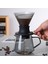 350 ml Silikon Taban Isıya Dayanıklı Cam Filtre V60 Seti Kahve Paylaşımı Pot Filtreli Fincan Bulut El Yıkama Cezve Saklama Kabı (Yurt Dışından) 2