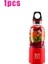 1 Adet Kırmızı 500ML 4 Bıçak Taşınabilir Blender Meyve Sıkacağı Makinesi Mikser Elektrikli Mini USB Mutfak Robotu Sıkacağı Smoothie Blenderı Bardak Makinesi Suyu (Yurt Dışından) 1