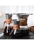 Filtreli 400ML 800ML Cam Kahve Su Isıtıcısı Fransız Kahve Makinesi Paslanmaz Çelik Filtre ile Yeniden Kullanılabilir Kolu Kahve Fincanı Üzerine Dökün Filtre Coffeeware (Yurt Dışından) 2