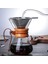 Filtreli 400ML 800ML Cam Kahve Su Isıtıcısı Fransız Kahve Makinesi Paslanmaz Çelik Filtre ile Yeniden Kullanılabilir Kolu Kahve Fincanı Üzerine Dökün Filtre Coffeeware (Yurt Dışından) 3