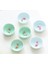 40ML Altı Parçalı Set 6 Adet Seladonlar Altın Balık Çin Çay Bardağı Seti, Kung Fu Kil Zi Sha Crackle Sır Seyahat Çay Kase Çin Porselen Çay Fincanı Seti (Yurt Dışından) 3