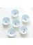 40ML Altı Parçalı Set 6 Adet Seladonlar Altın Balık Çin Çay Bardağı Seti, Kung Fu Kil Zi Sha Crackle Sır Seyahat Çay Kase Çin Porselen Çay Fincanı Seti (Yurt Dışından) 4