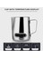 600 ml Paslanmaz Çelik Süt Köpürtme Sürahi Termometre ile Espresso Buharda Kahve Barista Latte Frother Fincan Cappuccino Sürahi Krem (Yurt Dışından) 3