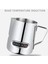 600 ml Paslanmaz Çelik Süt Köpürtme Sürahi Termometre ile Espresso Buharda Kahve Barista Latte Frother Fincan Cappuccino Sürahi Krem (Yurt Dışından) 4