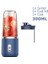 300ML-SET 2-Mavi Meyve Sıkacağı Bardak Seti Taşınabilir Elektrikli Meyve Suyu USB Mikser Makinesi Otomatik Smoothie Blender Limon Portakal Meyve Sıkacağı Kablosuz Blender (Yurt Dışından) 1