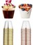 Altın 50 Adet Gül Altın Şeffaf Plastik Tek Kullanımlık Parti Doğum Günü Düğün Resepsiyon Ziyafet 9 Oz 250 ml Mutfak Aksesuarları Bardak Seti (Yurt Dışından) 2