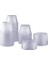 4 Oz 100 Takım 100 Adet (4 Oz. 100 Takım) Tek Kullanımlık Kapaklı Plastik Porsiyon Bardakları, Baharat Kabı, Sufle Porsiyonu, Numune Alma Kabı Şeffaf Bardaklar (Yurt Dışından) 1