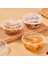 D 100 Adet 150ML 250ML 300ML Puding Bardak Dondurma Tatlı Tek Kullanımlık Ambalaj Kapaklı Kutu Plastik Kutular Piknik Arkadaşlar Parti Için (Yurt Dışından) 5