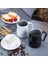 Siyah 350 ml Paslanmaz Çelik Süt Köpürtme Sürahisi - Kahve Su Isıtıcısı Üzerine Dökün Espresso Dumanı Tüten Süt Köpürtme Fincan, Latte Sanatı Için Mükemmel (Yurt Dışından) 3