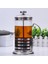 Şerit Paterni Manuel Kahve Espresso Makinesi Pot Fransız Kahve Çay Süzgeç Filtresi Paslanmaz Çelik Cam Çaydanlık Cafetiere Basın Pistonu 350 ml (Yurt Dışından) 4