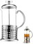 Şerit Paterni Manuel Kahve Espresso Makinesi Pot Fransız Kahve Çay Süzgeç Filtresi Paslanmaz Çelik Cam Çaydanlık Cafetiere Basın Pistonu 350 ml (Yurt Dışından) 5