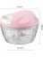 Pembe Yeni Stil Çok Fonksiyonlu Yüksek Hızlı Tasarım Sebze Meyve Büküm Parçalayıcı Manuel Kıyma Makinesi Kıyıcı Sarımsak Kesici Cocina Araçları (Yurt Dışından) 2