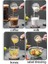 150ML Yeşil 80/150ML Espresso Cam Saplı Ölçüm Kabı Vshape Ağız Şekeri Süt Sürahisi Kahve Malzemeleri Ölçü Kupa Mutfak Baharat Fincan (Yurt Dışından) 4
