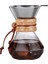 600 ml Filtre Borosilikat Cam Kahve Makinesi Kahve Paylaşımı Pot Ahşap Saplı Kahve El Demleme Pot Filtreli Fincan Filtre Kahve Makinesi Su Isıtıcısı (Yurt Dışından) 4