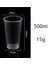 Fincan 50 Adet 50 Adet Yüksek Kaliteli Kalın Şeffaf Plastik Bardaklar 500 ml 700 ml Tek Kullanımlık Kahve Fincanı Doğum Günü Partisi Soğuk Sıcak Içecek Bardak Şekeri (Yurt Dışından) 2