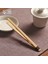 Çay Klibi Çin Çay Kaşığı Takım Elbise Doğal Bambu Çay Kaşığı Matcha Çay Kahve Ölçüm Kepçe Mutfak Aracı Kongfu Çay Seti Aksesuarları Araçları (Yurt Dışından) 3
