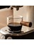 100ML Şeffaf Espresso Ölçüm Kupası Ahşap Saplı Cam Bardak Çift/tek Ağızlı Süt Sürahisi Kahve Aksesuarları Drinkware Mutfak Ölçü Kupa (Yurt Dışından) 4
