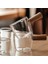 100ML Şeffaf Espresso Ölçüm Kupası Ahşap Saplı Cam Bardak Çift/tek Ağızlı Süt Sürahisi Kahve Aksesuarları Drinkware Mutfak Ölçü Kupa (Yurt Dışından) 5