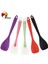 Şeffaf Kırmızı Isıya Dayanıklı Silikon Kaşık Mutfak Spatula Kızartma Tavası Kürek Karıştırma Kazıyıcı Bakeware Gereçler Kolu Kazıyıcı Tencere Aracı (Yurt Dışından) 4