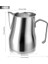Gümüş 500 ml Süt Köpürtme Sürahisi Sürahi 350/500 ml Paslanmaz Çelik Kahve Süt Köpürtme Sürahisi Espresso Latte Sanat Barista Buhar Süt Sürahisi (Yurt Dışından) 1