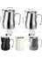 Gümüş 500 ml Süt Köpürtme Sürahisi Sürahi 350/500 ml Paslanmaz Çelik Kahve Süt Köpürtme Sürahisi Espresso Latte Sanat Barista Buhar Süt Sürahisi (Yurt Dışından) 3