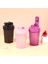 Pembe Sallamak Fincan Plastik Yaratıcı Spor Spor Içme Bardağı Logo Protein Tozu Milkshake Karıştırma Bardağı (Yurt Dışından) 5