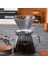 02 Pot Ai Cezve Duman Gri Kahve Makinesi Buzlu Cezve Soğuk Demleme Isıya Dayanıklı Gongfu Çaydanlık Çiçek Çay Seti 600ML Çay Makinesi Fliter (Yurt Dışından) 3