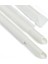 Beyaz 100 Adet 23 cm Tek Kullanımlık Kağıt Pipet Ucu Ayrı Ayrı Paketlenmiş Içecek Boba Inci Sütlü Çay Pipeti Kabarcık Çay Kağıt Payet (Yurt Dışından) 2