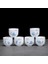 F 6 Adet/grup Seramik Çay Bardağı Çay Seti Pot Aksesuarları Içecek Çay Çay Fincanı Kungfu Çay Bardağı Bardak Porcelana 80 ml (Yurt Dışından) 1